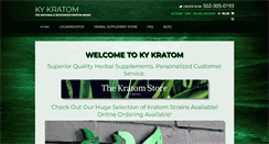 Desktop Screenshot of bestkratomshop.com